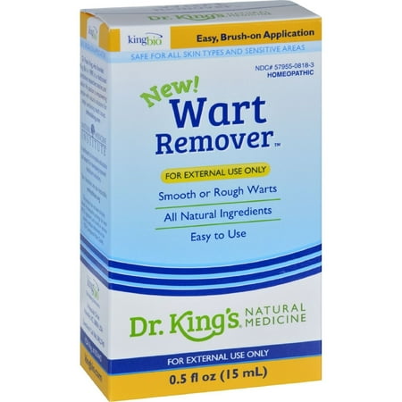 King Bio Wart Remover, .5 Oz