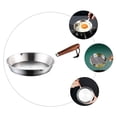 thumbnail image 3 of LEEYNEER Stainless Steel Omelette Pan Multifunction Small Frying Non Stick Pans Egg Skillet Practical Metal, 3 of 6