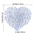 thumbnail image 3 of WINDLAND Heart Shaped Tree of Life Resin Silicone Mold Wall Art Decor Mold for Home Decor, 3 of 8