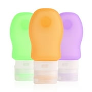 Sale Prices 3pcs Silicone Tube Squeeze Bottle Shampoo Shower Gel Lotion Sub-bottling Travel Hot Selling free shiping Worldwide sale