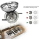 thumbnail image 4 of Tapón de filtro para fregadero de cocina, baño, lavandería, lavabo, colador, 4 of 7