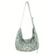 thumbnail image 1 of All Over Cartoon Monster Pattern Hobo Bag, Trendy Shoulder Bag, Casual Niche Storage Bag, 1 of 4