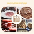 thumbnail image 3 of ELAYARD 1Pack Manual Meat Presser for Home Cooking with Yellow Wood Material, 3 of 5