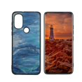 thumbnail image 1 of Compatible with Moto G Power 2022 Phone Case, Ocean-Line-Art-2 Case Silicone Protective for Teen Girl Boy Case for Moto G Power 2022, 1 of 1