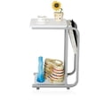 thumbnail image 4 of Furinno B&W U-Storage Side Table-Finish:White, 4 of 4