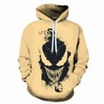 thumbnail image 2 of Venom spring and autumn men's 3D printing Venom hooded hoodie, 2 of 5
