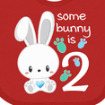 thumbnail image 4 of Inktastic Somebunny is Two-Second birthday bunny Boys or Girls Baby Bib, 4 of 4