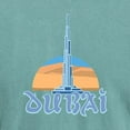 thumbnail image 3 of CafePress - Burj Khalifa Dubai T Shirt - Mens Comfort Colors Shirt, 3 of 5