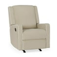 Baby Relax Robyn 2in1 Nursery Rocker Recliner, Beige Linen
