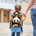 thumbnail image 6 of Panda Sunflower Cute Bag Diaper Backpack Baby Cushion Backpack Backpack for School Teens with Adjustable Strap and Large Capacity, Printed Design, 6 of 6