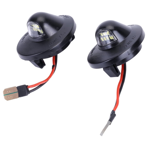 Molaner 2PCS LED License Plate Light Tag Lights Assembly Compatible with Ford F150/F250/F350 , White 6500K