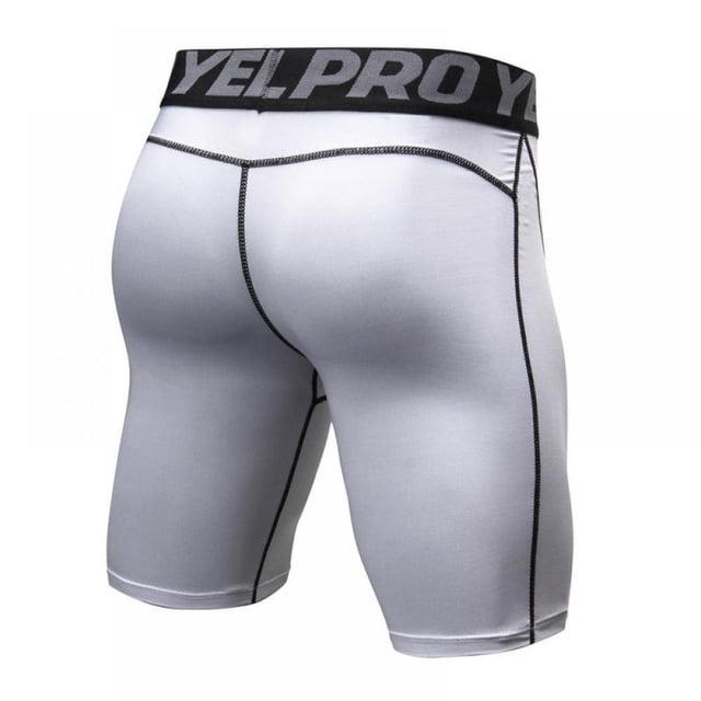 Men‘s Athletic Compression Shorts Sports Performance Active Cool Dry Running Tights Quick Dry Shorts Tight Breathable Pants for Sports