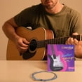 thumbnail image 4 of Xiangxiang Accessoires de Guitare Cordes de Guitare Électrique Câble de Guitare Électrique Cordes de Guitare Plates Accessoires de Guitare Cordes de Guitare Régulières Slinky Articles de Guitare Électrique, 4 of 4