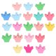 thumbnail image 3 of Mini Jaw Clips 3 Sets Hair Barrettes For Kids Cute Crown Shape Birthday Occasion Embellishment 0.4 Inches Width, 3 of 5