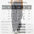 thumbnail image 3 of Womens Cargo Pants High Waisted Baggy Wide Leg Plus Size Parachute Pants with Pockets and drawstring Cargos Lightweight Trousers Y2K Dark Gray XL, 3 of 7