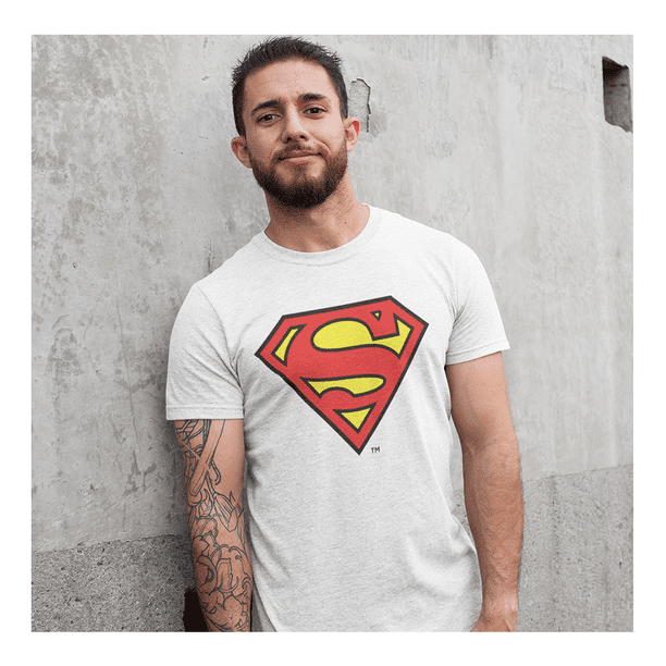 Playera Superman Caballero Original DC