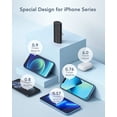 thumbnail image 3 of Batería externa Plug-and-Charge Mini 5000mAh 20W Power Bank Batería portátil de carga rápida para iPhone 11 12 13 8 7 X 6 (Negro) esquí esquí Gafas de esquí, 3 of 5