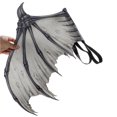 thumbnail image 4 of Billuyoard Devil Demon Cosplay Wing Multifuncional Conveniente Halloween Masquerade Carnival Accesorios Fiestas Festival Kits de decoración para fiestas Blanco, 4 of 6