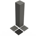 thumbnail image 1 of Garvee 48-Pack 12"x12" Interlocking Composite Deck Tiles for Patio, Balcony, Porch, Poolside, Grey, 1 of 8