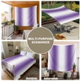 thumbnail image 6 of Purple White Ombre Large Tapestry for Bedroom Wall Hanging Tapestry,Modern Abstract Art Farmhouse Gradient Ceiling Backdrop Tapestries Poster Blanket Wall Decor for Teens Room Living Room 86" x 104", 6 of 8