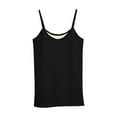 thumbnail image 6 of Spazoro Little and Big Girls Tank Tops Undershirts, Breathable with Thickened Fleece Solid Sleeveless Camisole for Kids Girls Boys Black Size 15-18T, 6 of 6