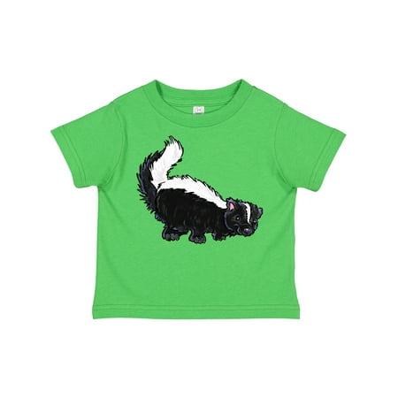 

Inktastic Animals Cute Skunk Gift Toddler Boy or Toddler Girl T-Shirt