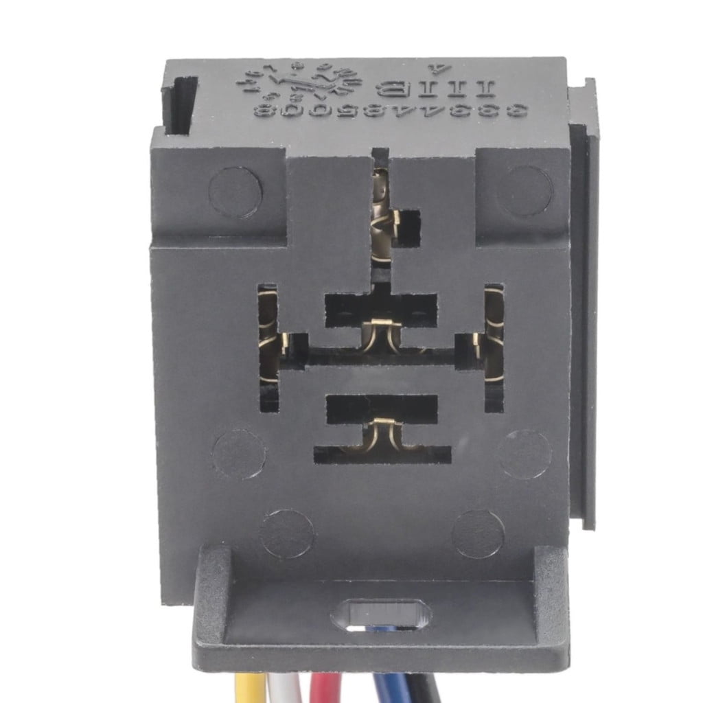 KarParts360 For Pontiac Firebird 1993 94 95 96 1997 Electrical Connector | Plastic | Metal Contact Terminal | Blade Terminal | Push On Attachment Method | Square Connector | 1 Male Connector