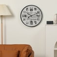 thumbnail image 6 of Mainstays Sentiment Photo Frame Wall Clock, Farmhouse-Inspired, 6 of 7
