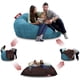 thumbnail image 2 of Puff Cama King Size Baggy 2 en 1 Turquesa 180 x 180 cm, 2 of 4