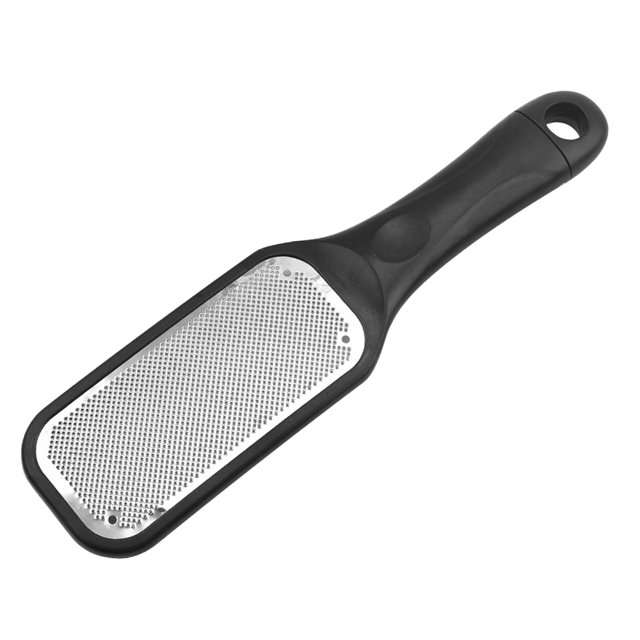 Lima para pies y removedor de callos. La mejor herramienta de superficie metálica para pedicura para el cuidado de los pies para eliminar la piel dura. Vhermosa CPB-US-YYM434-1