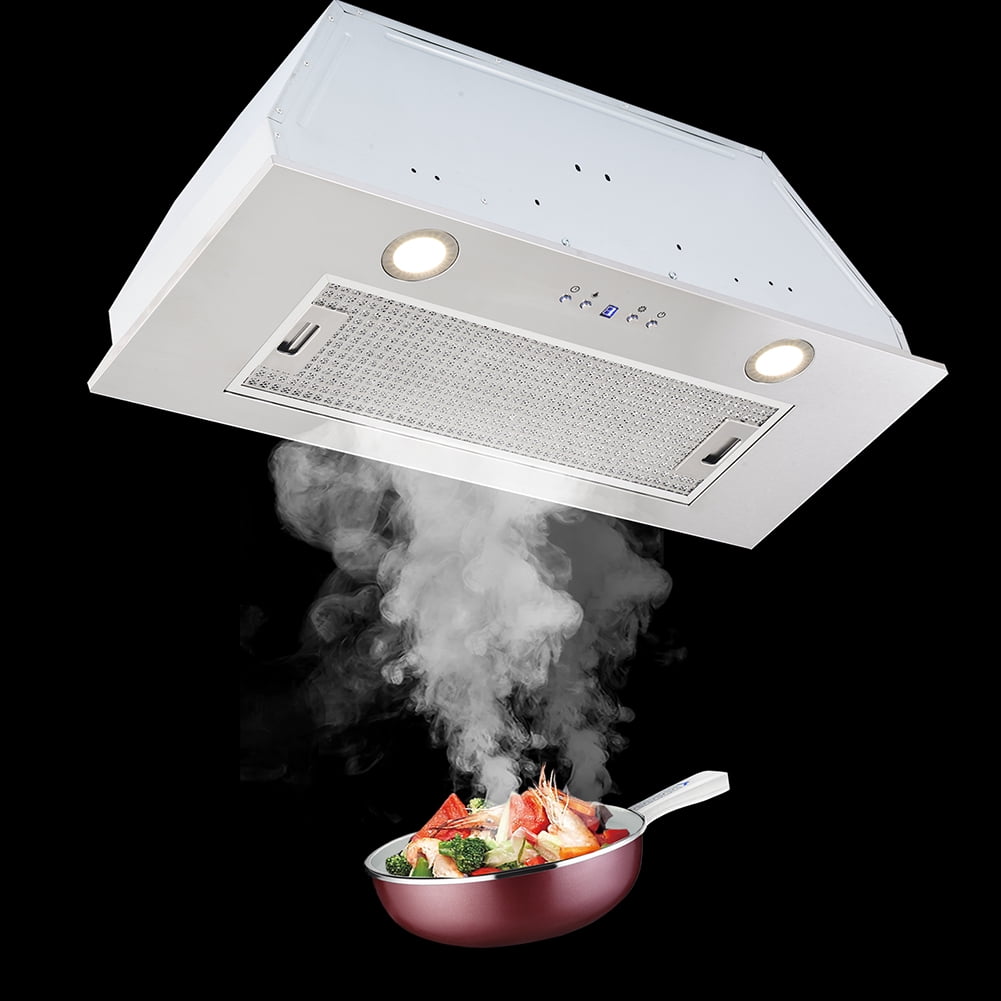 Kepooman Built-in/Insert Range Hood with 5 Levels Wind-force 1.5W LED Lamps, Remote Control Available, Silver Kepooman Built-in/Insert Range Hood with 5 Levels Wind-force 1.5W LED Lamps, Remote Control Available, Silver