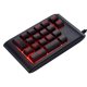 thumbnail image 2 of Teclado numérico portátil perfke de 3 colores retroiluminados con cable, 2 of 5