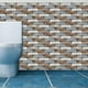thumbnail image 4 of Simulation Wall Stickers Self-stick Kitchen Bathroom Decor, 4 of 5