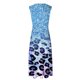 thumbnail image 5 of Vestido Corto de Verano de Moda sin Mangas con Cuello en V Impreso Vestido Casual Grande Del Doblado para Diario, 5 of 5