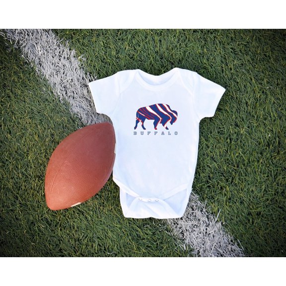 Buffalo Baby Bodysuit, Buffalo Baby Bodysuit Gift Cute and Cool Baby Bodysuit, Cute Natural Baby Onesie, BABY BODYSUIT LAT 4424