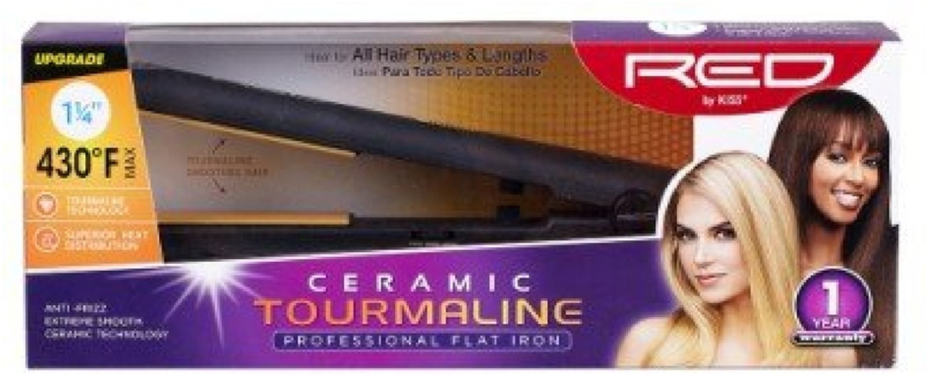 red by kiss silicone flat iron review