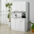 thumbnail image 2 of YJTONWIN Modern Freestanding Kitchen Buffet Hutch, 2 of 5