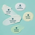 thumbnail image 2 of VOESH Pedi in a Box O2 Fizz 5 Step - Trio, Mint Mimosa, Lavender Vanilla, Raspberry Sorbet, 2 of 8