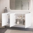 thumbnail image 3 of Vitality 48" Wall-Mount Bathroom Vanity-EEI-5560-GRY, 3 of 8