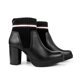 thumbnail image 2 of Botin Tacon cuadrado alto Mujer Flexi Piel 102507 Negro Flexi Piel, 2 of 4