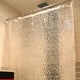 thumbnail image 3 of Cortina de ducha impermeable Ndcxsfigh blanca 1,8 m x 2,0 m cubierta de cubo de agua gruesa, 3 of 6