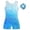 Blue Sequins, variant on Aideaone Girl Gymnastic Leotards with Hair Scrunchie Sparkle Dance Unitards for 4-12Years
