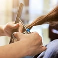 thumbnail image 3 of Professional Barber Salon Razor Edge Hair Cutting Scissors with Thinning Shears , 3 of 3
