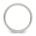thumbnail image 4 of Auriga Fine Jewelry 925 Sterling Silver 10 mm Half Round Band for Women Size 8, 4 of 6