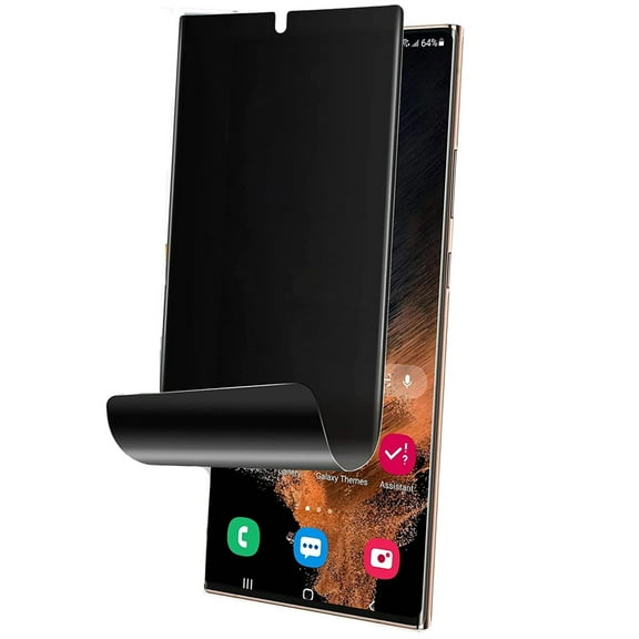 TPU Film Privacy Screen Protector for Google Pixel 6 Pro Phones - (Fingerprint Works) Anti-Peep Anti-Spy Case Friendly 3D Edge for Google Pixel 6 Pro Models