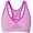 Heather Pink, variant on Zensah Women's Racey Sports Bra