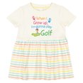 thumbnail image 3 of Inktastic Golfing Girls Future Golfer Girls Baby Dress, 3 of 5