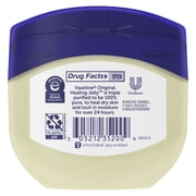 Vaseline Original Petroleum Jelly for Dry Cracked Skin & Eczema Relief - 7.5 oz Pack of 2