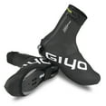 thumbnail image 1 of Riwcyla Couvre-Chaussures de Cyclisme Imperméables en PU avec Design Réfléchissant Hommes Femmes Couvre-Chaussures Thermiques Réutilisables pour Vélo de Montagne, 1 of 6