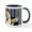 White/Black Inside, variant on CafePress - Slice Of Life Tango Mugs - 11 oz Ceramic Mug - Novelty Coffee Tea Cup